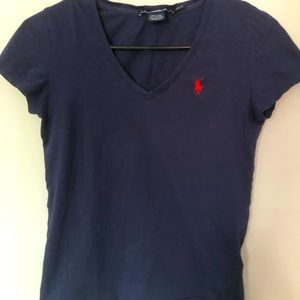 Polo Navy V-neck